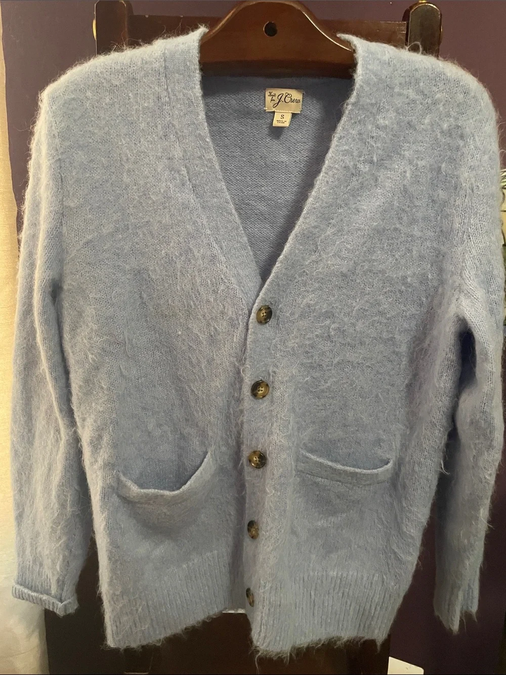 J CREW ALPACA CARDIGAN